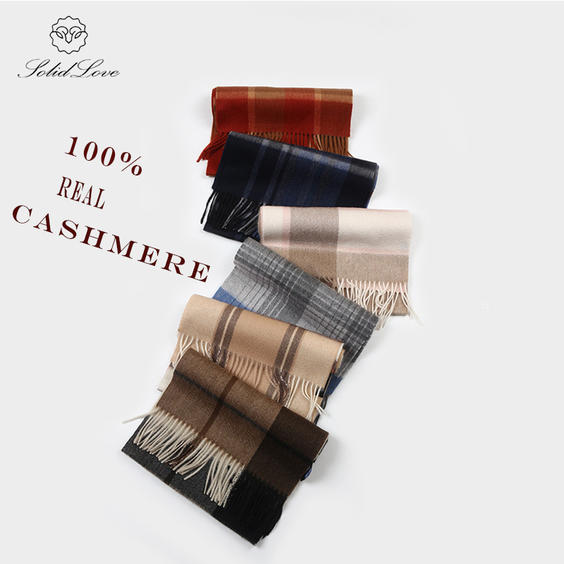 100% Cashmere Scarf   Plaid  W - Cashmere Scarf review and price