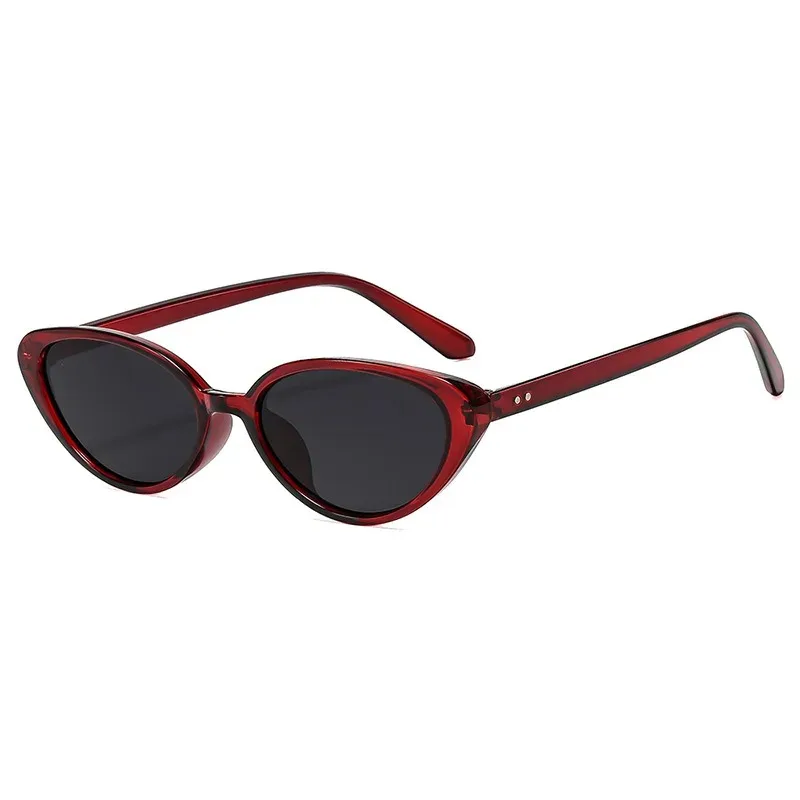 Rivets Brown Fashion Cat Eye S - Designer Sunglasses review and price