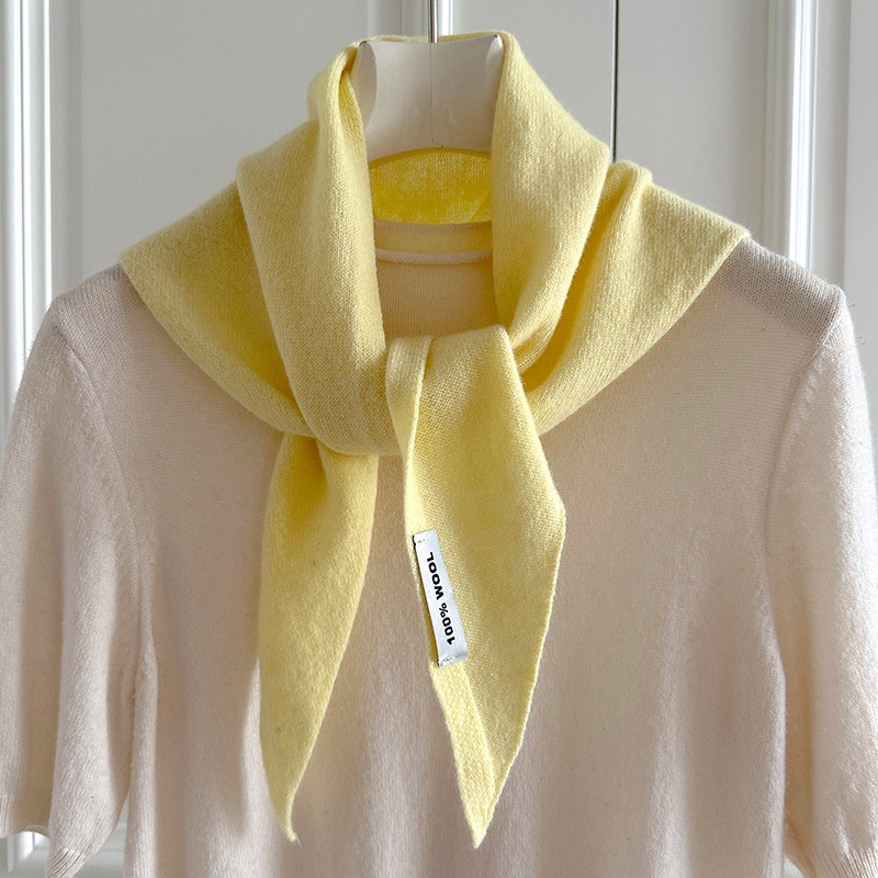 Knitted Scarf Women 100% Wool  - Cashmere Scarf review and price