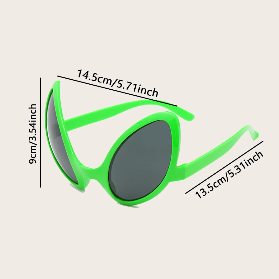 Green Alien Martian Quirky Sun - Sunglasses Uv400 review and price