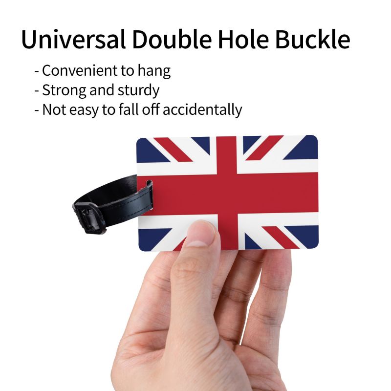 Retro Union Jack Luggage Tag w - Travel Luggage Set review and price