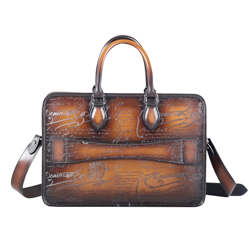 DIMY 2025 men's new business b - Leather Briefcase review and price
