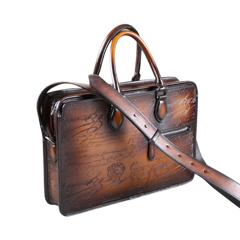 DIMY 2025 men's new business b - Leather Briefcase review and price