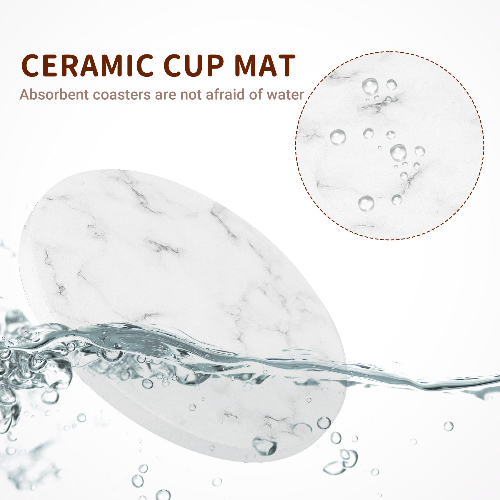 ABAH-Absorbent Coasters For Dr - Marble Coaster Set review and price