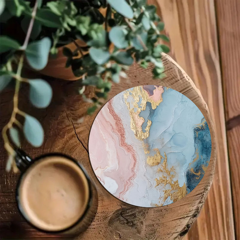 4 Pieces of Marble Pattern Pri - Marble Coaster Set review and price
