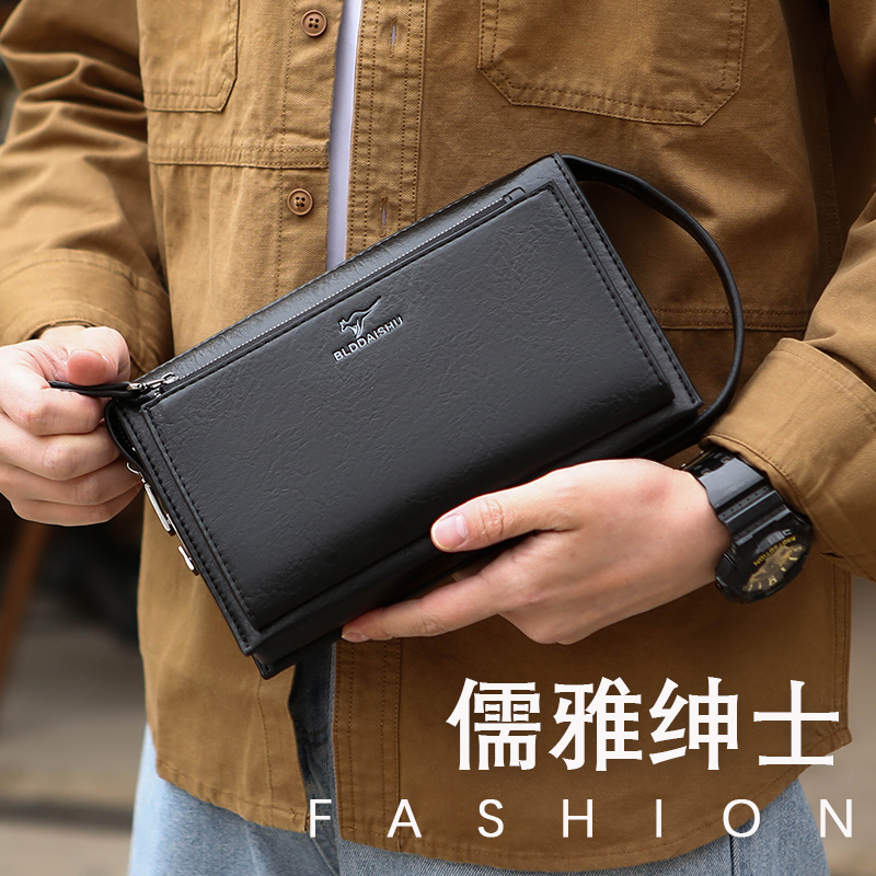New Men's Combination Lock Ant - Leather Wallet Men review and price