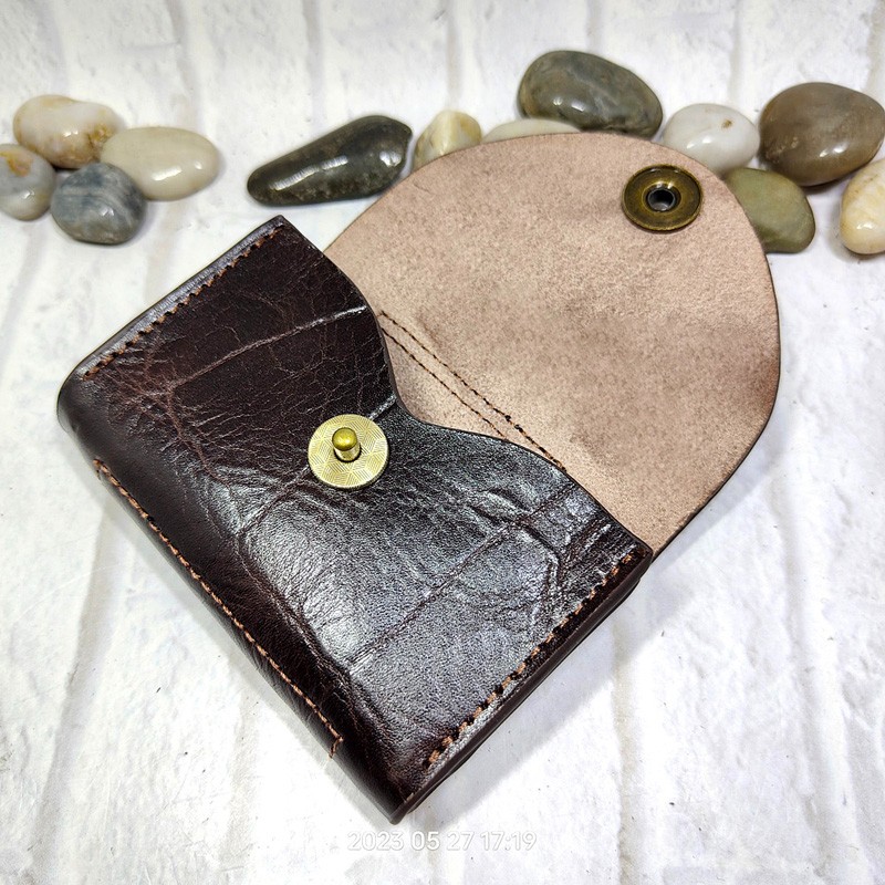 Blongk Mini Waist Bag Thin Bel - Leather Wallet Men review and price