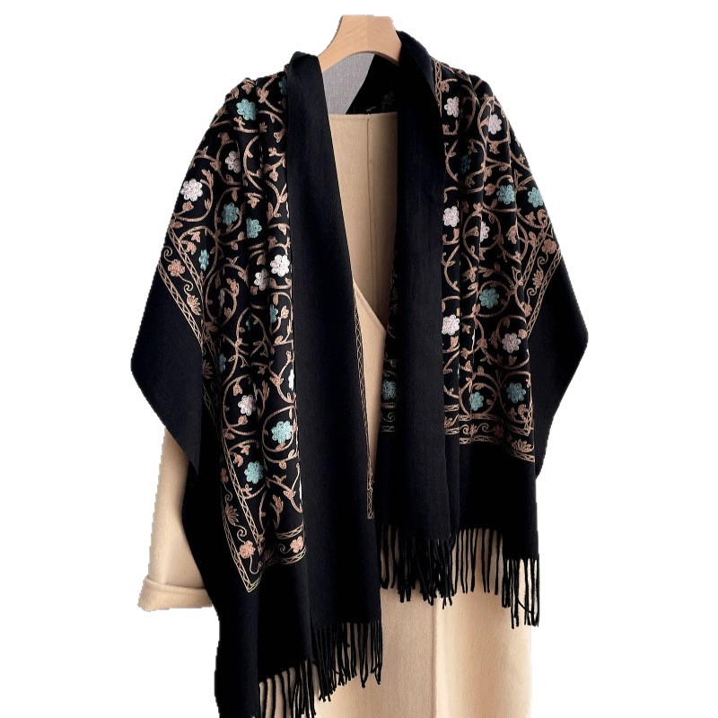 2025 New Embroidery Cashmere S - Cashmere Scarf review and price