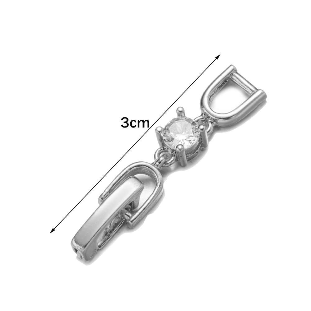 5pcs White Gold Plated Crystal - Gold Plated Jewelry review and price