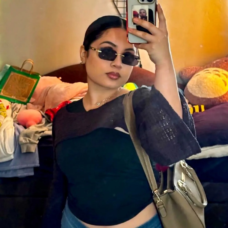 Rimless Cut Edge Rectangle Sun - Designer Sunglasses review and price