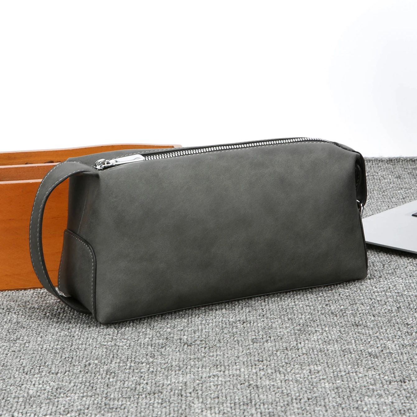 Men's Pu Leather Toiletry Bag, - Travel Luggage Set review and price