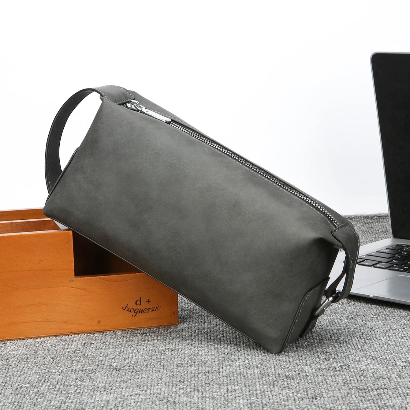 Men's Pu Leather Toiletry Bag, - Travel Luggage Set review and price