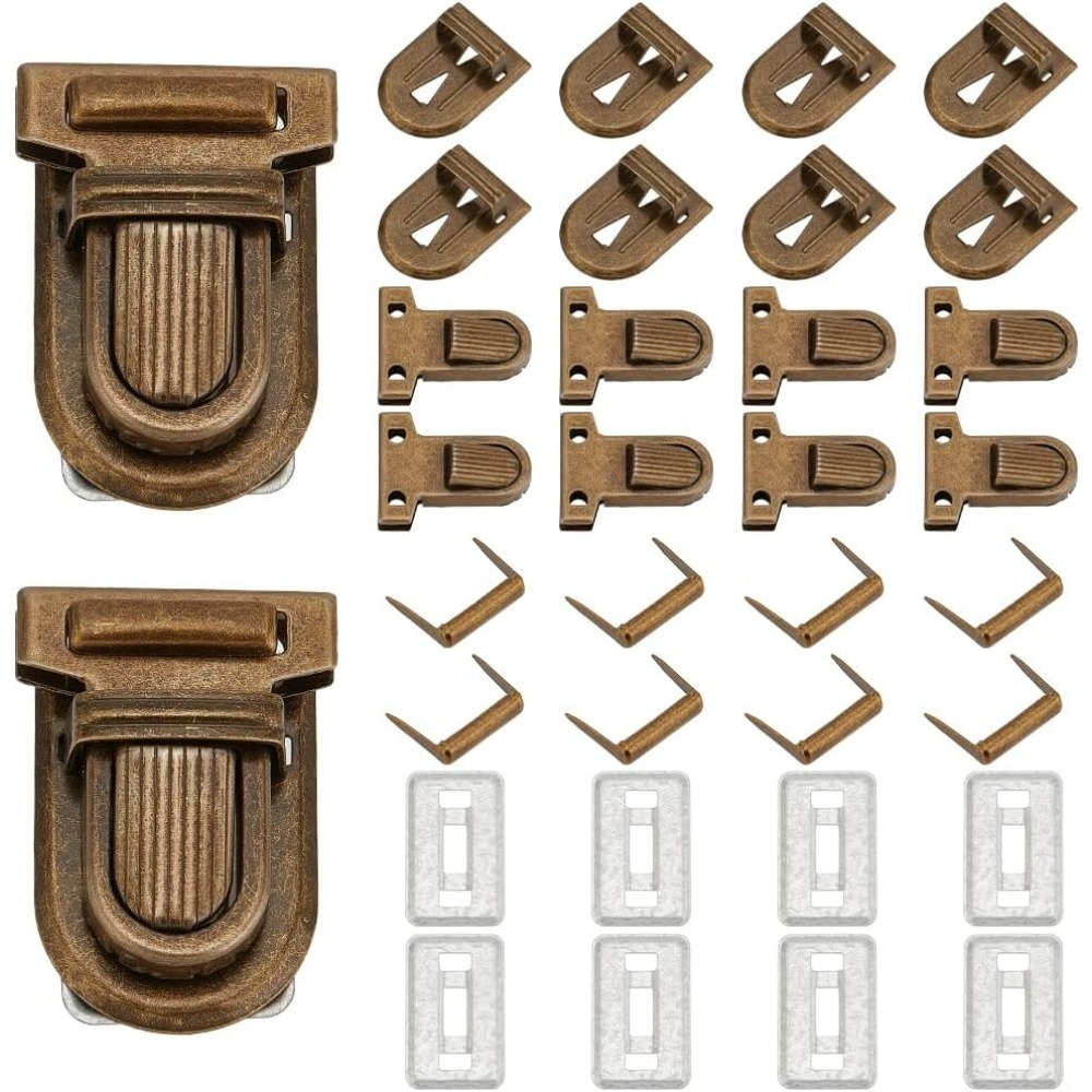 10 Sets Iron Purse Push Locks  - Leather Briefcase review and price